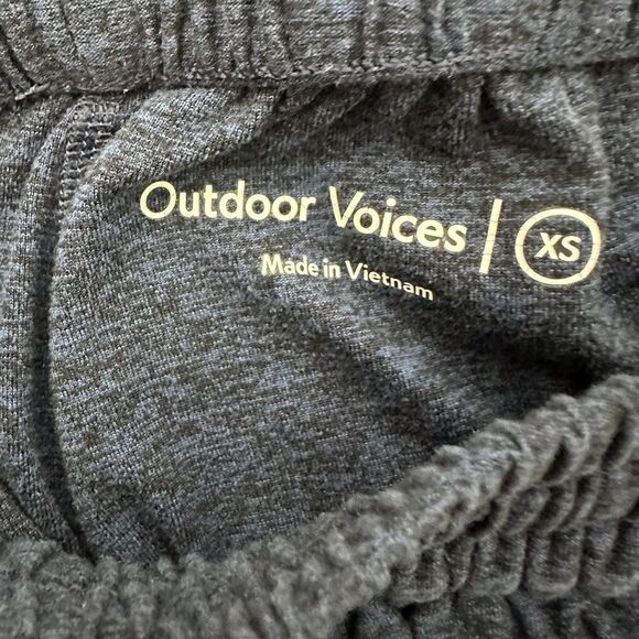 Outdoor Voices CloudKnit Slim Sweatpant Navy 
 Size Extra Small - Picture 10 of 10